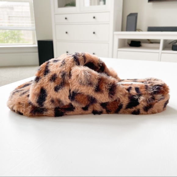 Top Moda Leopard Slippers Ben-25 - Picture 3 of 8